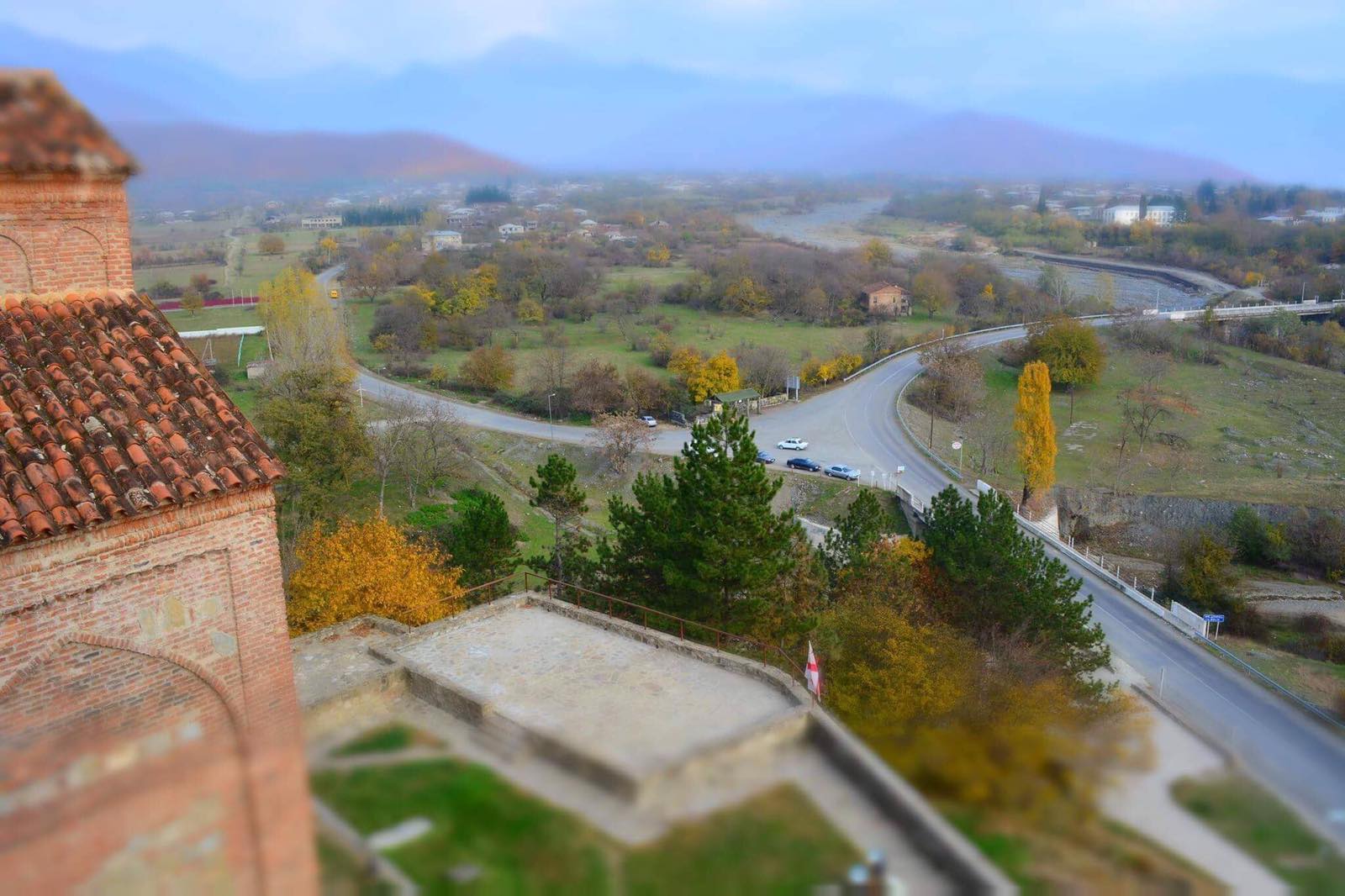 Вид на участок