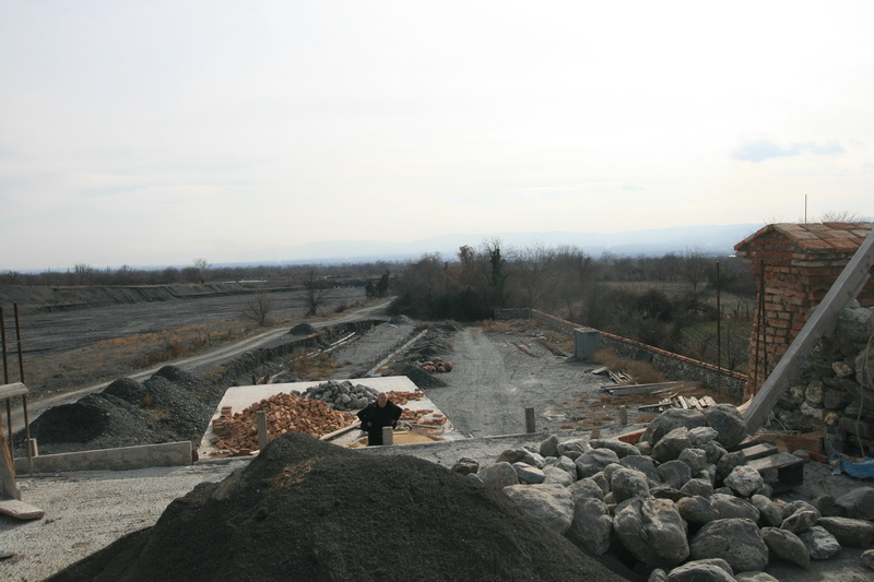 Вид на участок