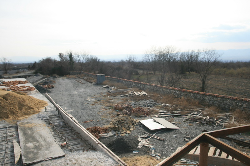 Вид на участок