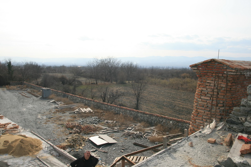 Вид на участок